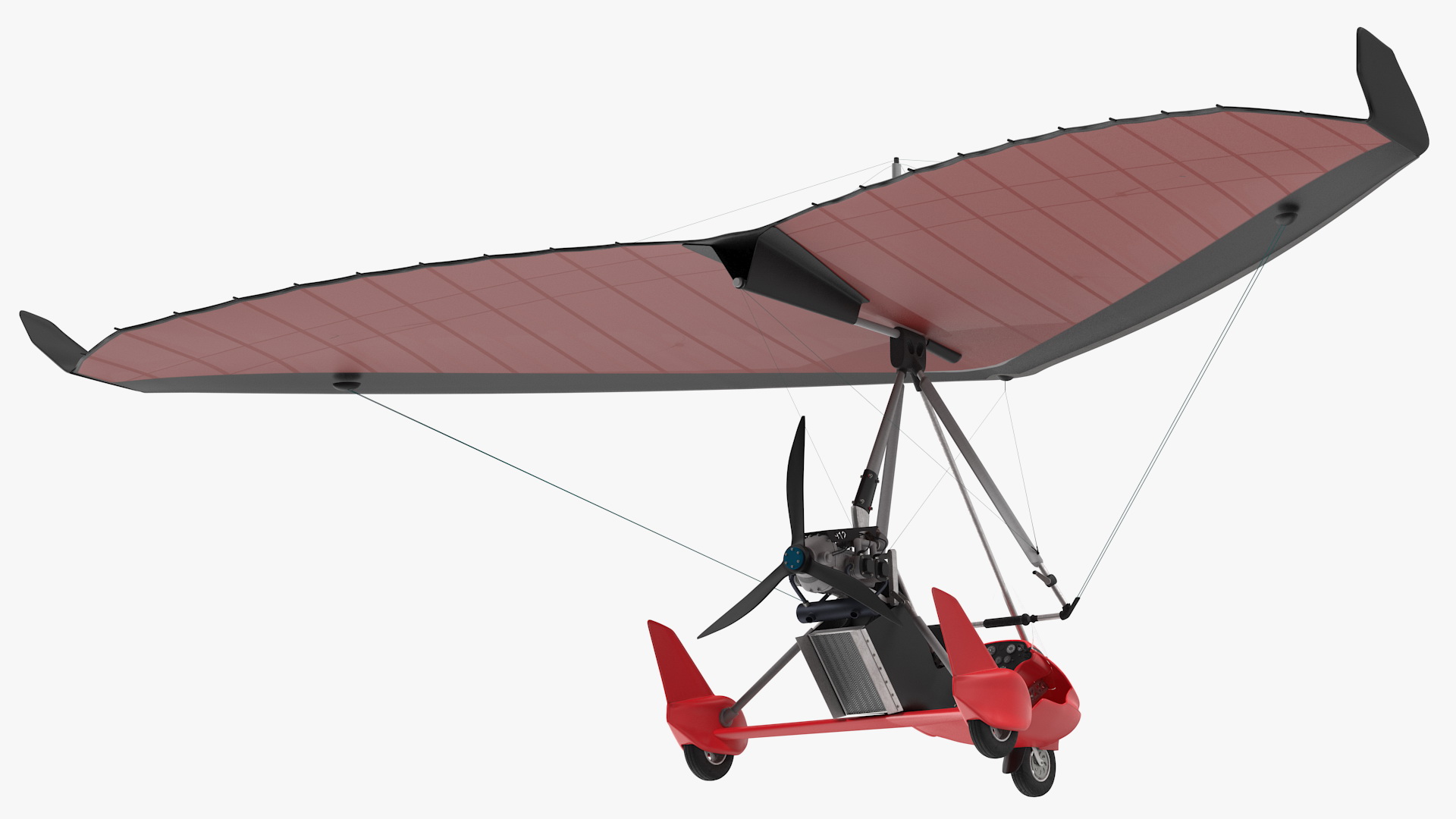 3D Tandem Ultralight Trike Generic