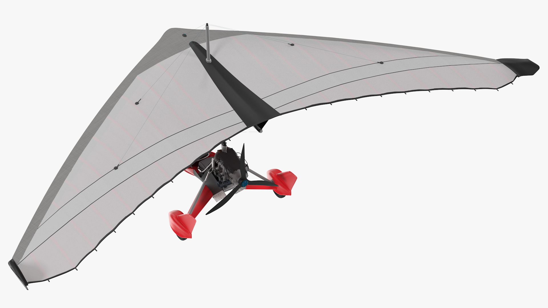 3D Tandem Ultralight Trike Generic