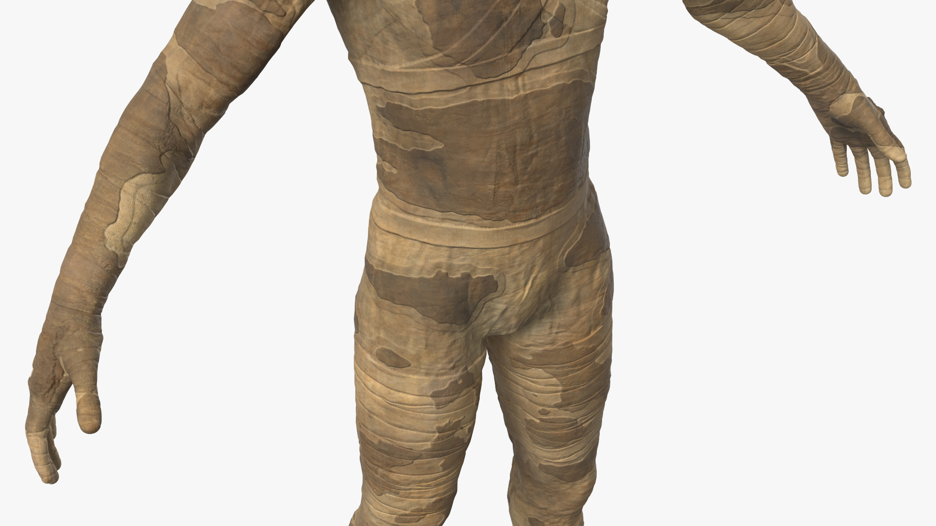 Mummy A-Pose 3D