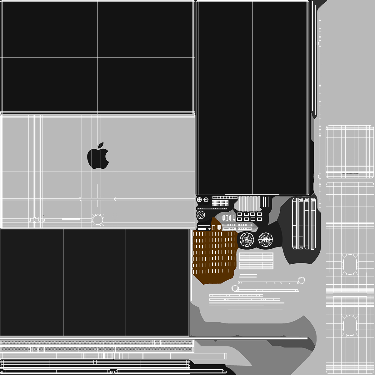 3D Apple Studio Display Adjustable Stand Off