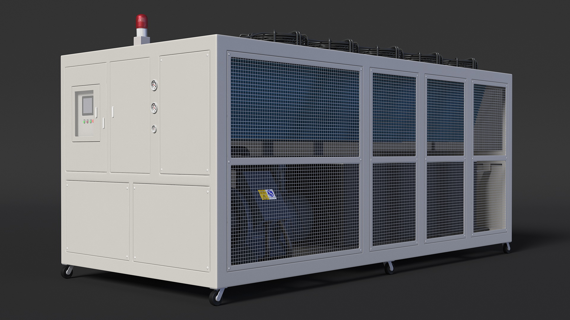 Screw Chiller for Fruit Puree 3D model