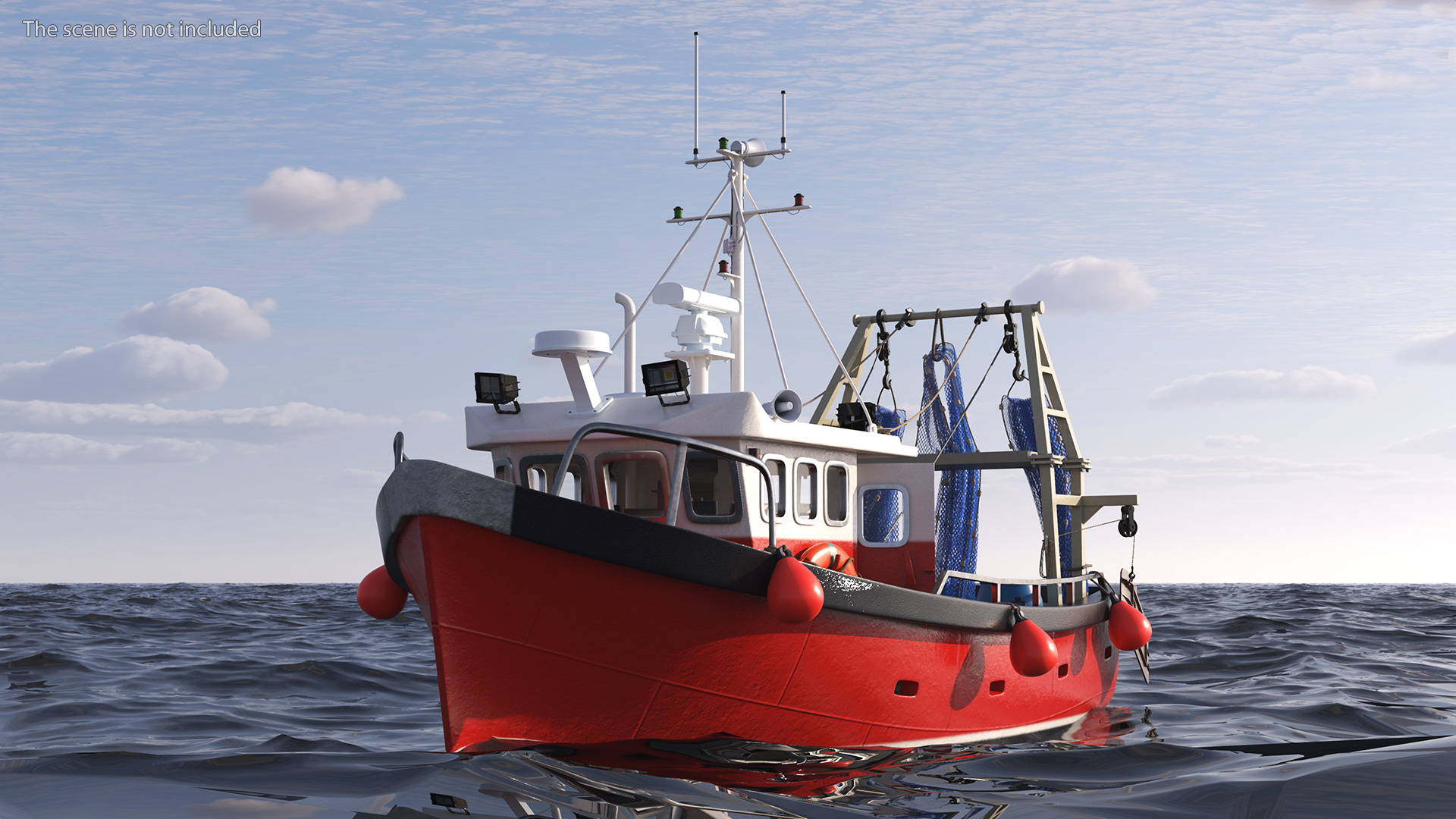 3D model Small Fishing Vessel