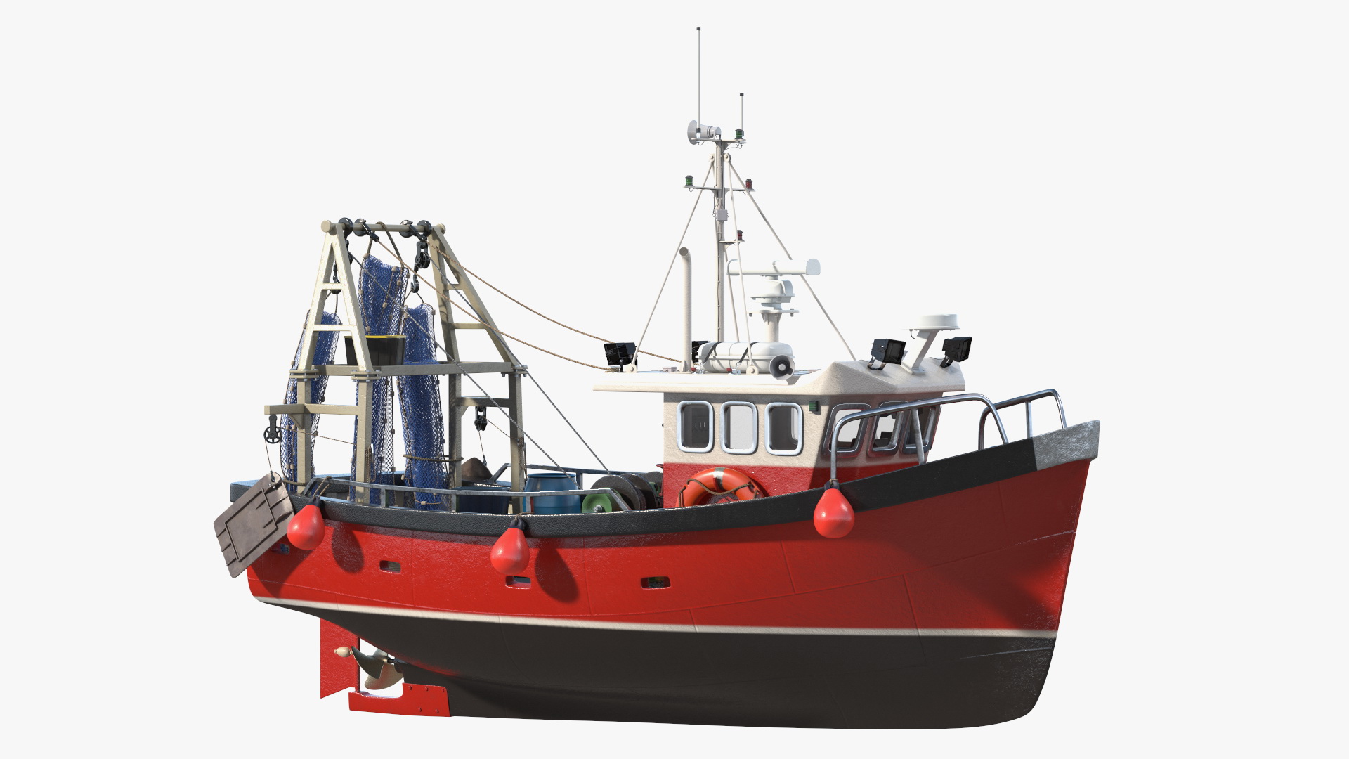 3D model Small Fishing Vessel