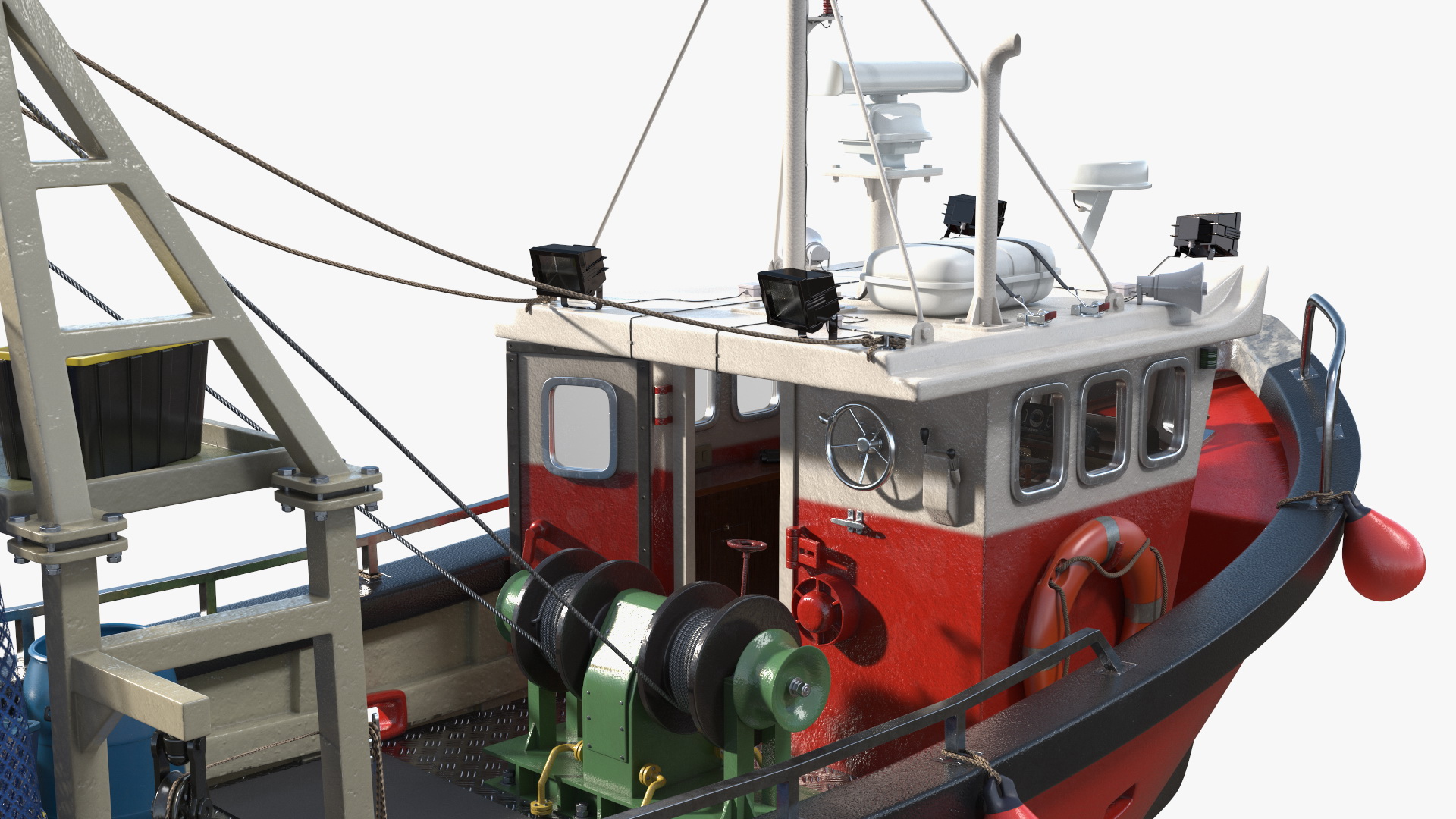 3D model Small Fishing Vessel