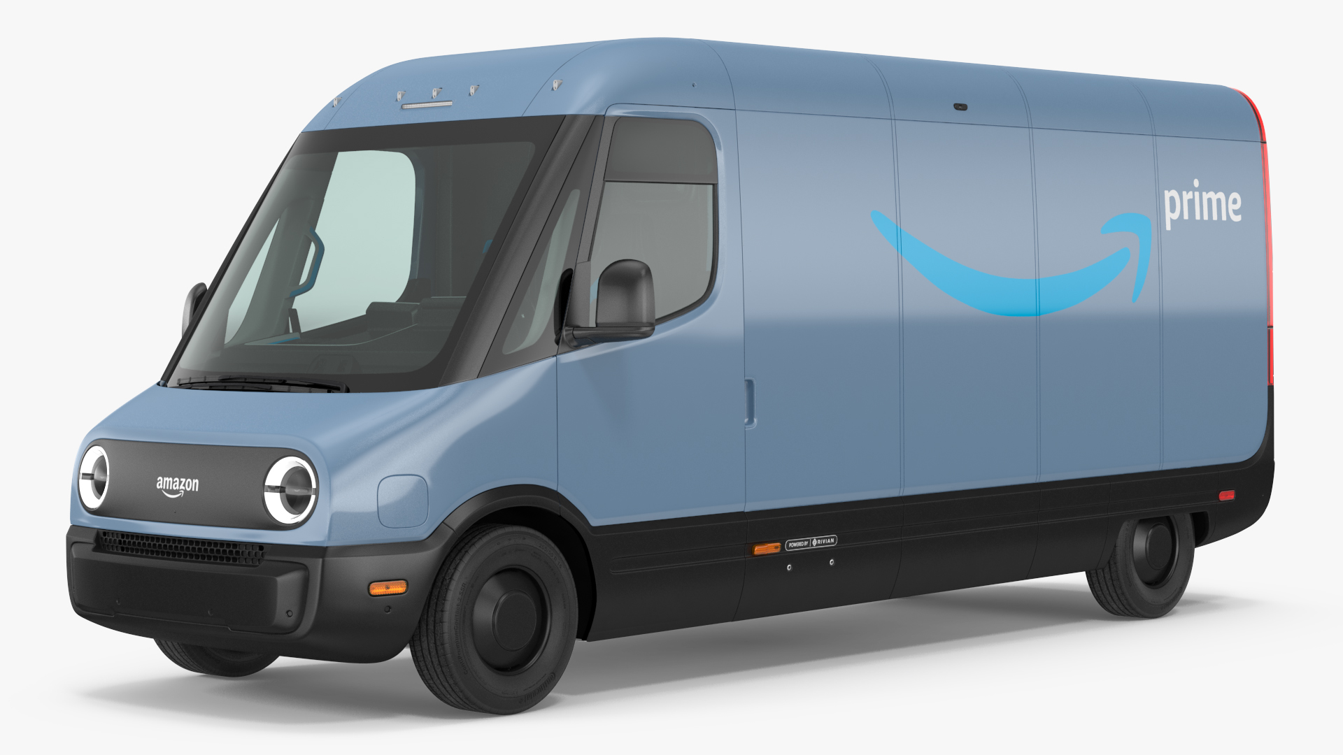 3D model Amazon Electric Delivery Van Rigged