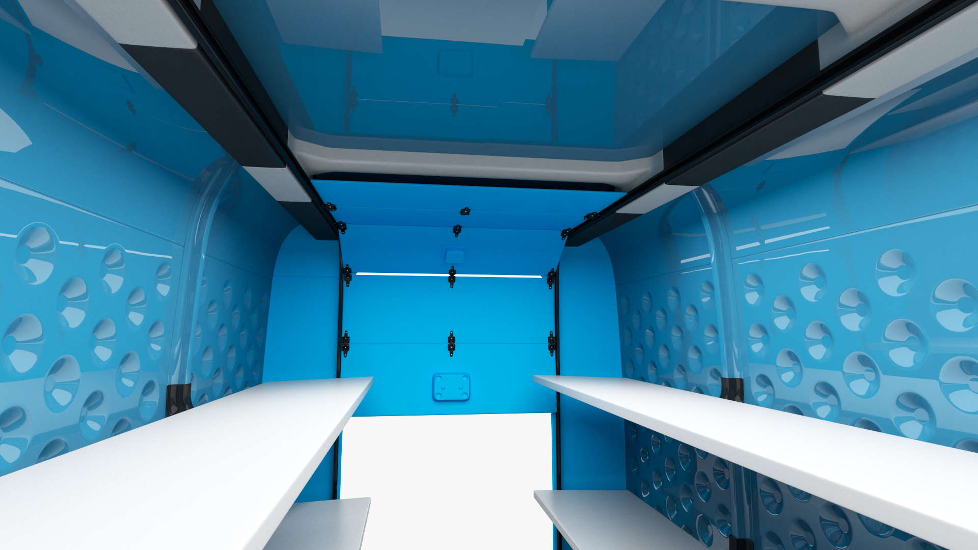 3D model Amazon Electric Delivery Van Rigged