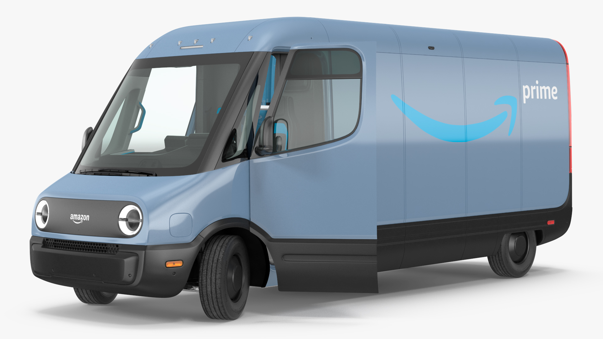 3D model Amazon Electric Delivery Van Rigged