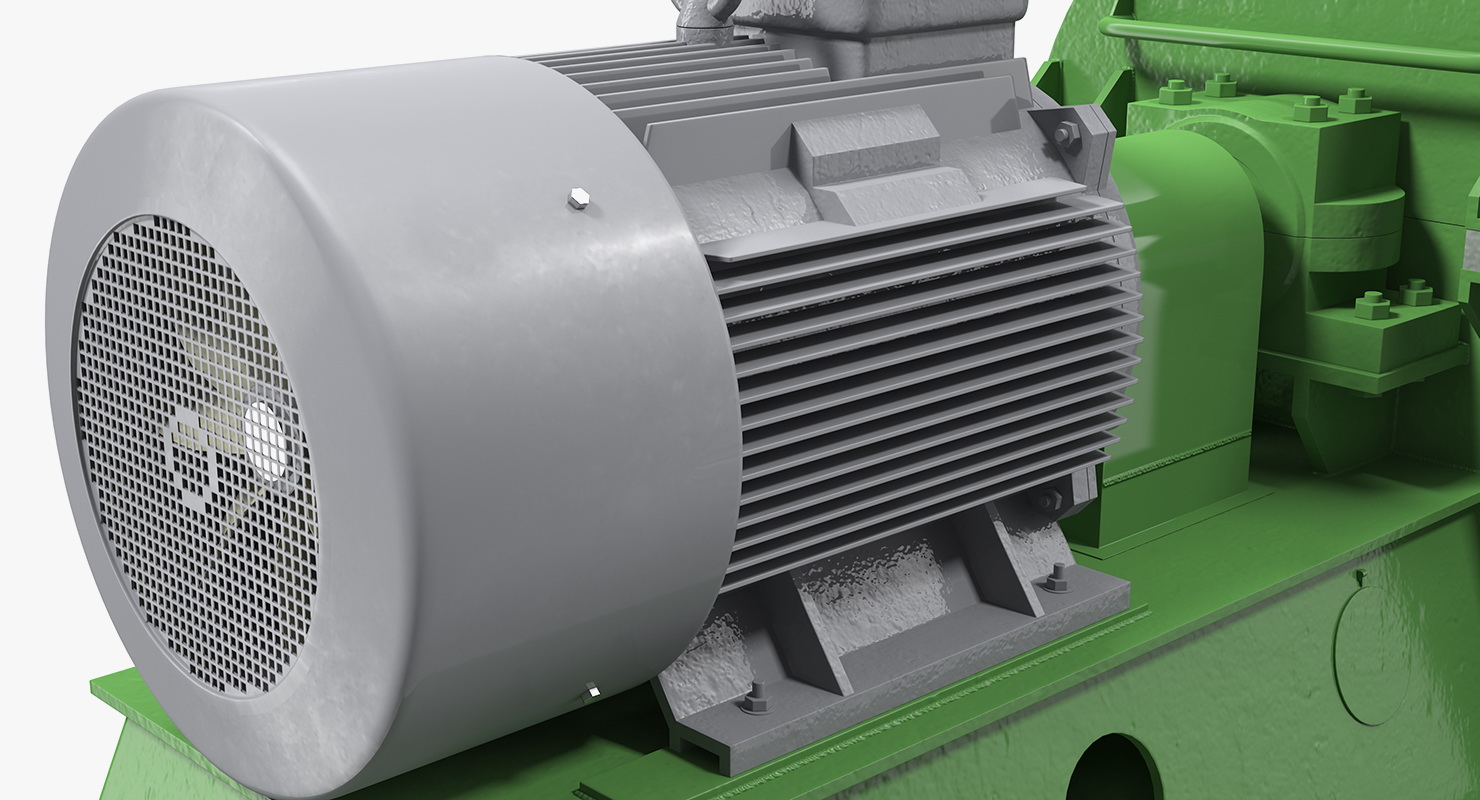 3D model Wood Crusher Grinder