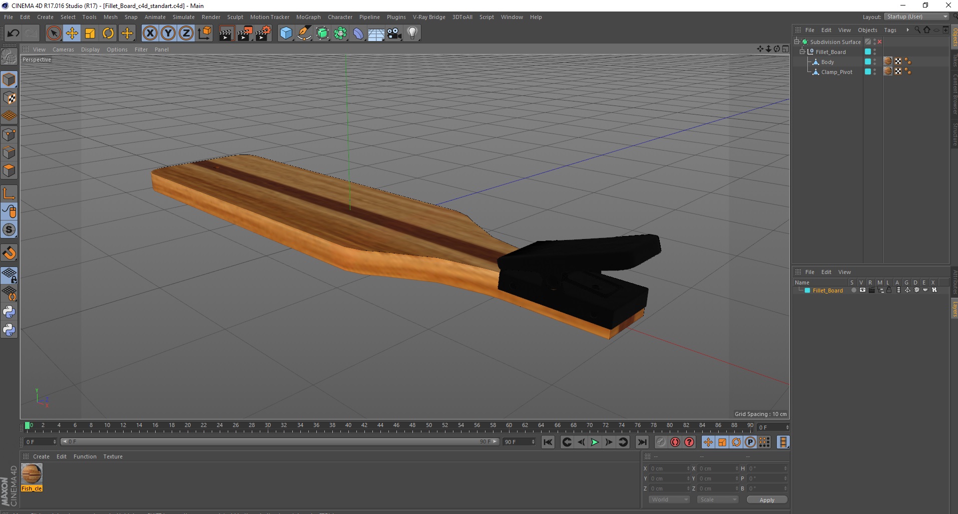 Fillet Board 3D