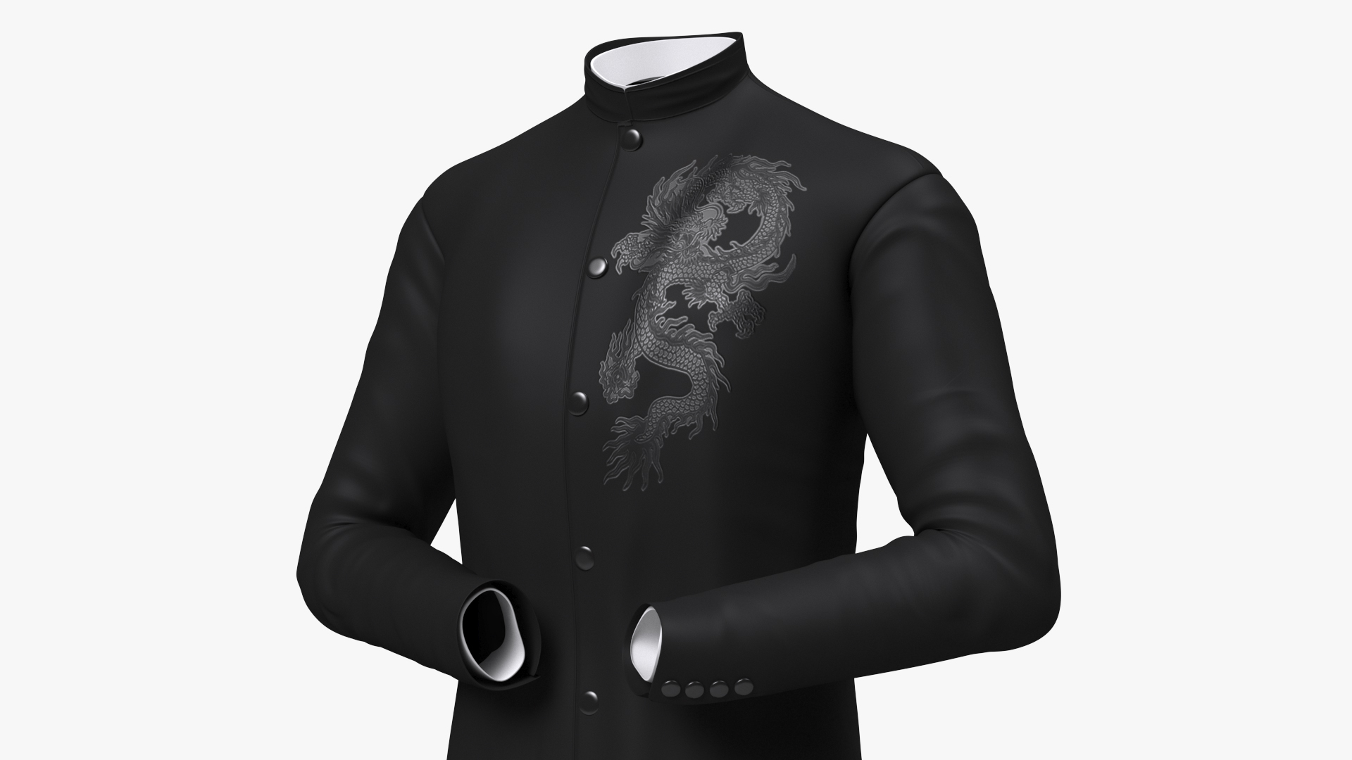 Tunic Business Suit 3D model