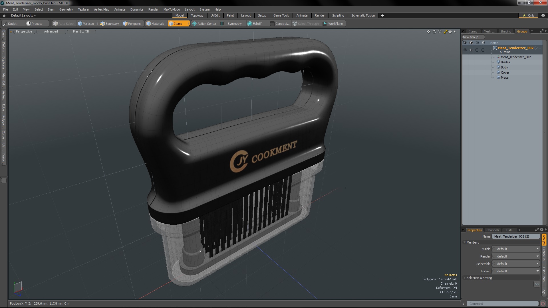 3D model Meat Tenderizer