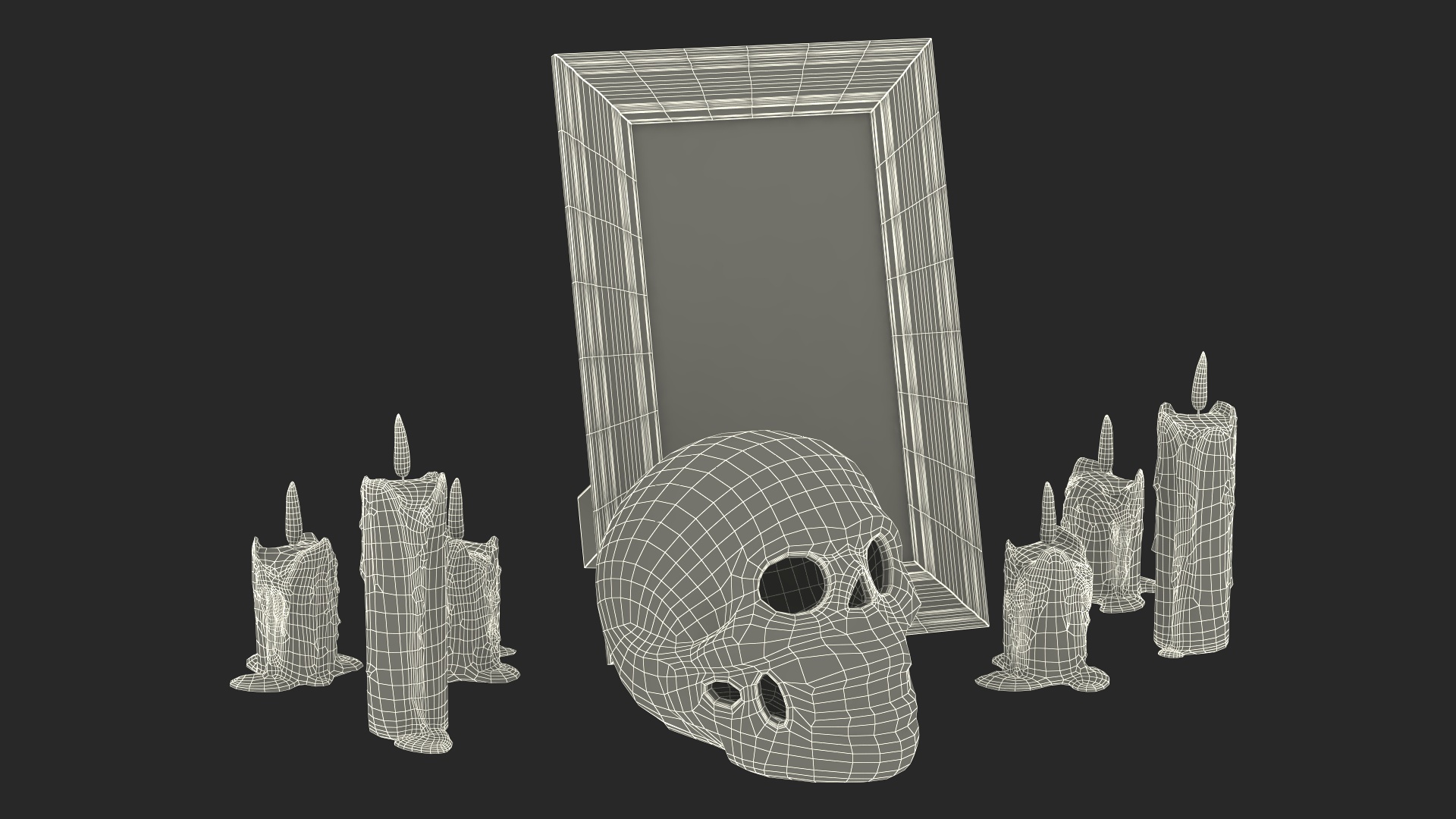 Day of the Dead Memorial 3D model