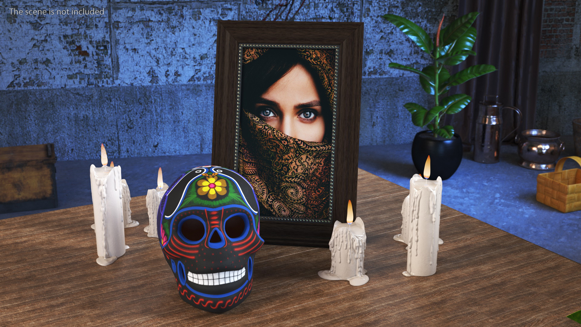 Day of the Dead Memorial 3D model