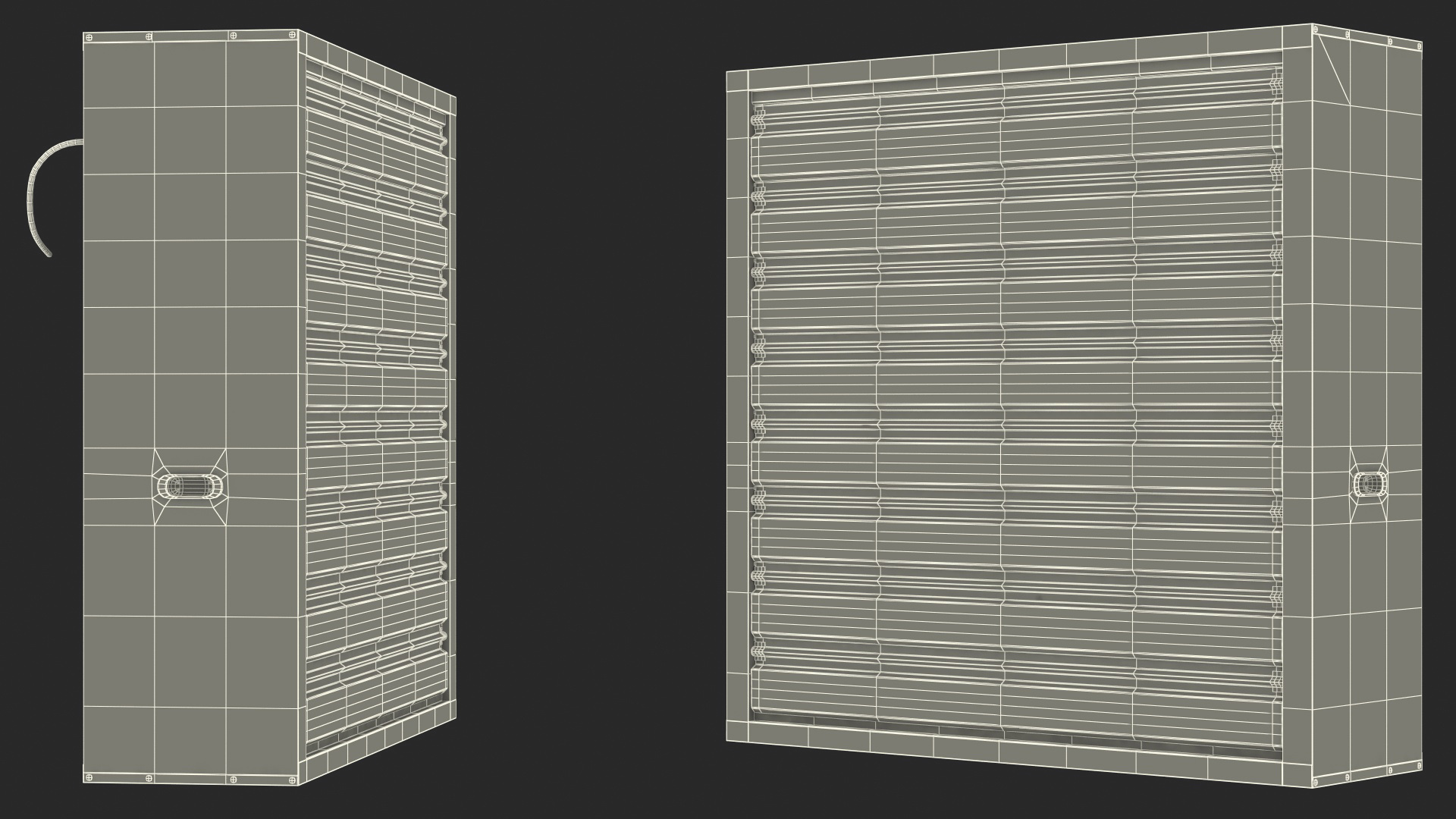 3D Cooling Exhaust Fan Vent Closed