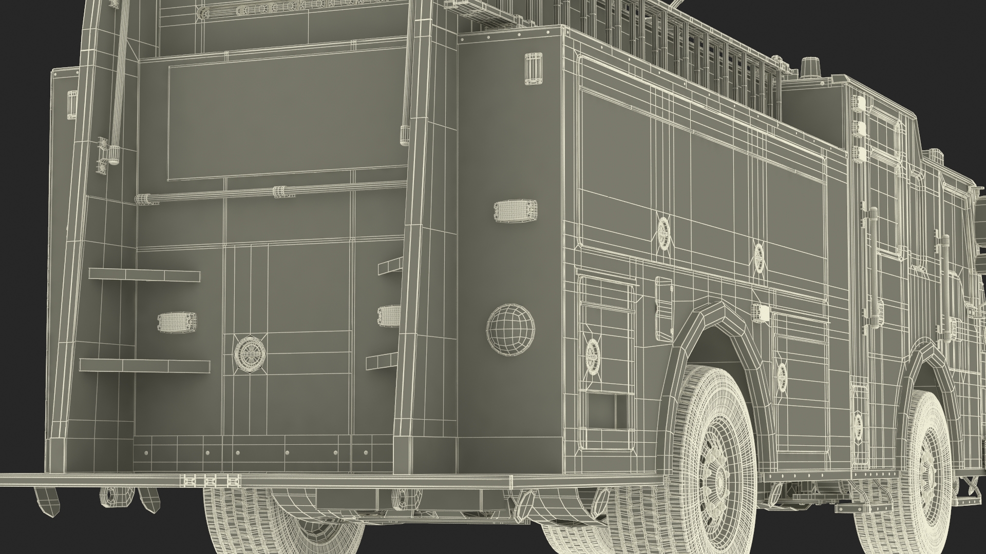 Pumper Fire Truck 3D