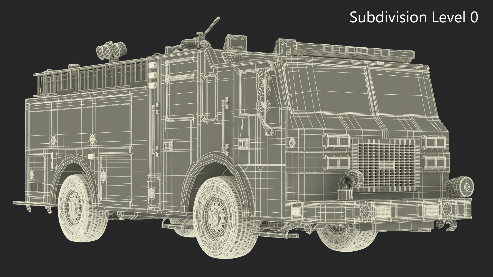 Pumper Fire Truck 3D