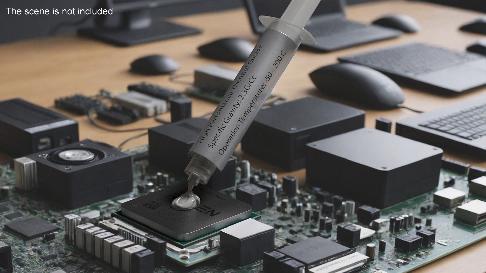 3D Thermal Paste Syringe