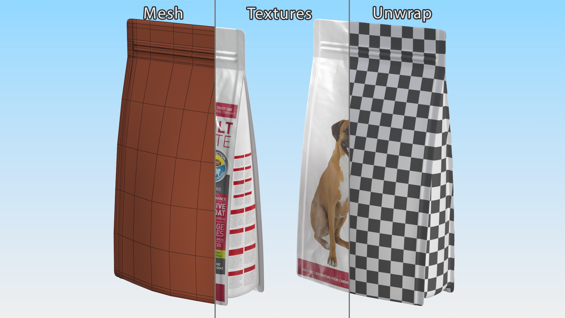 Pet Food 1ST Choice Package 3D