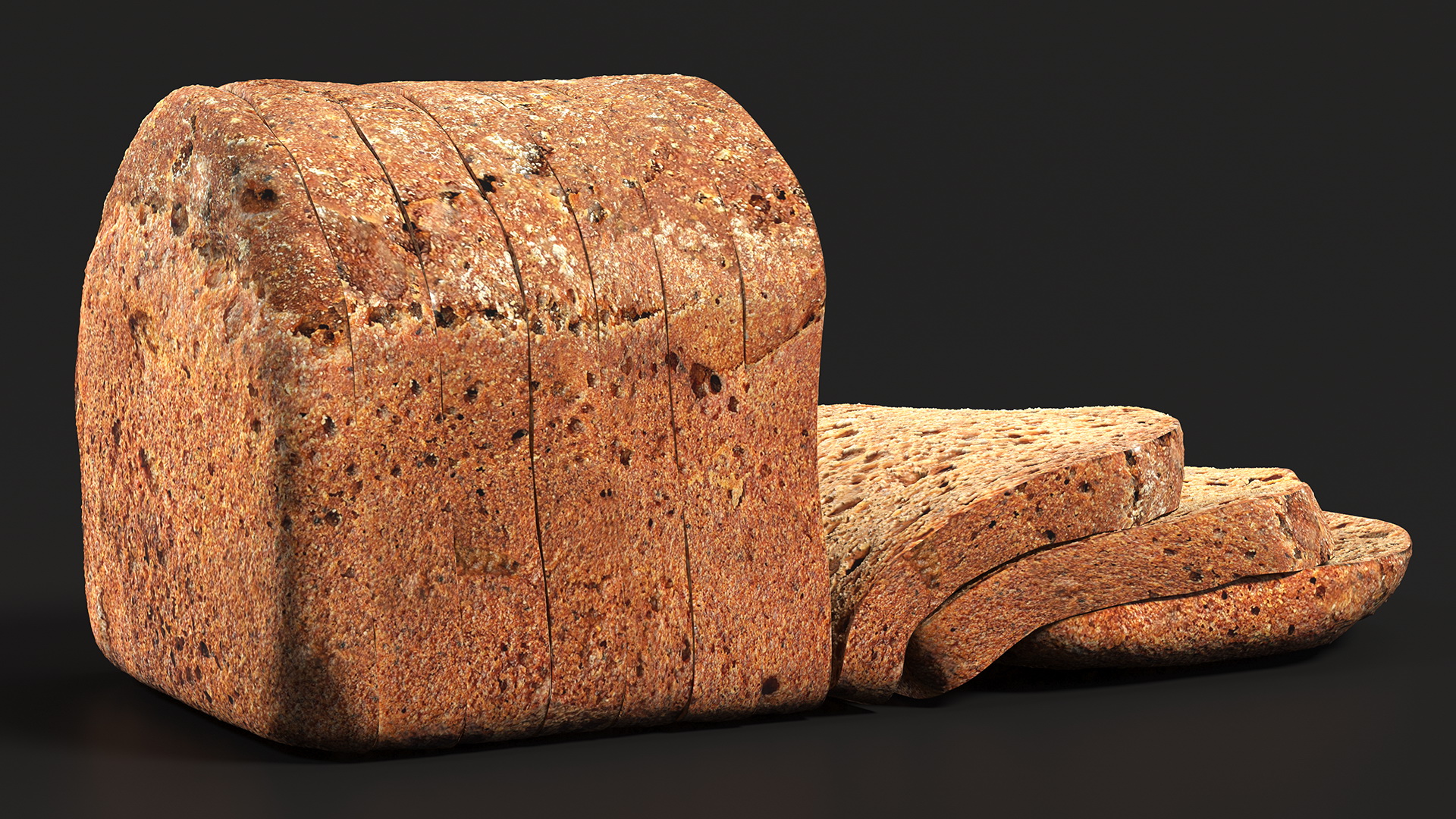 Bread Sliced 3D