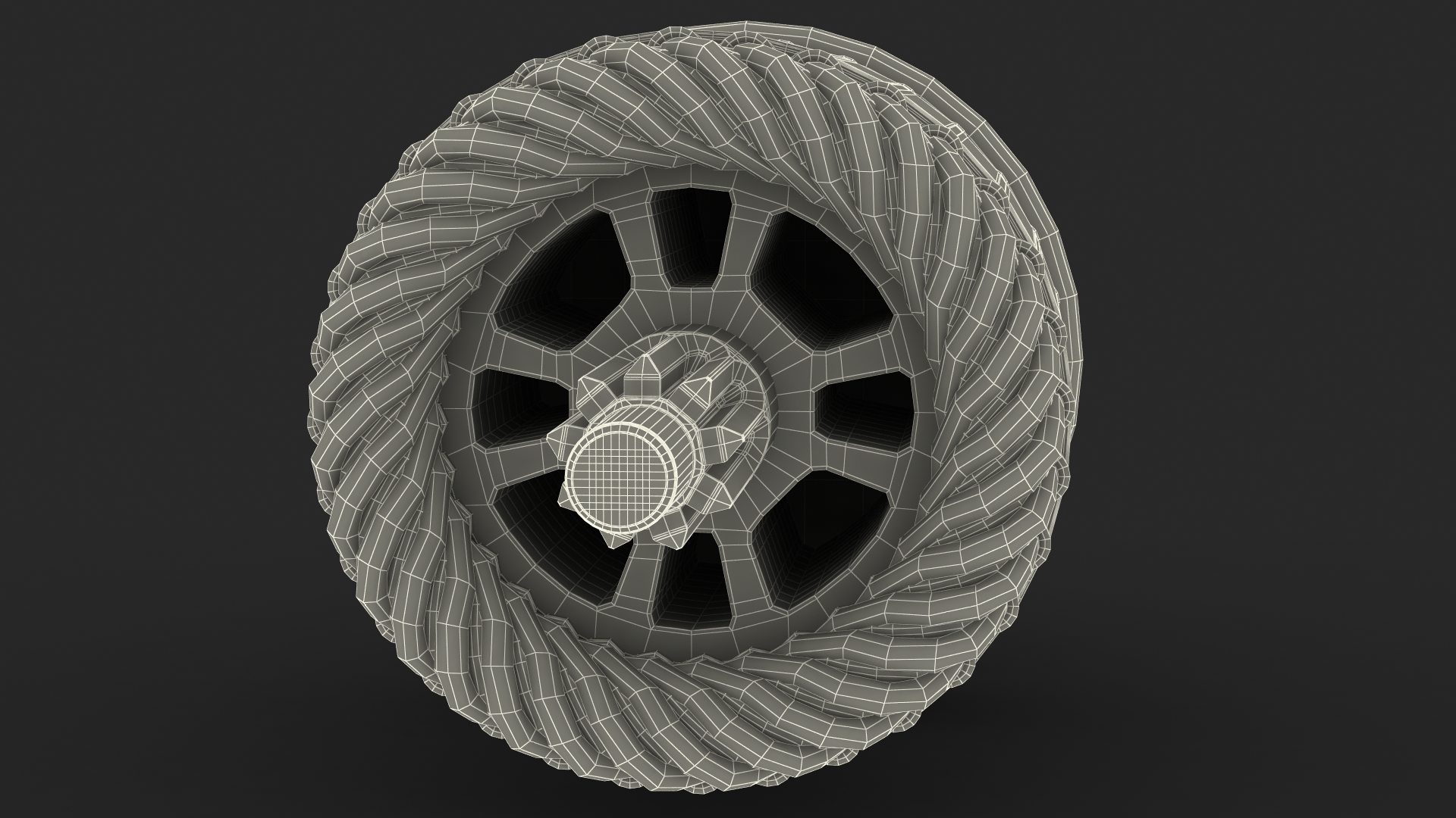 Old Starter Rotor 3D