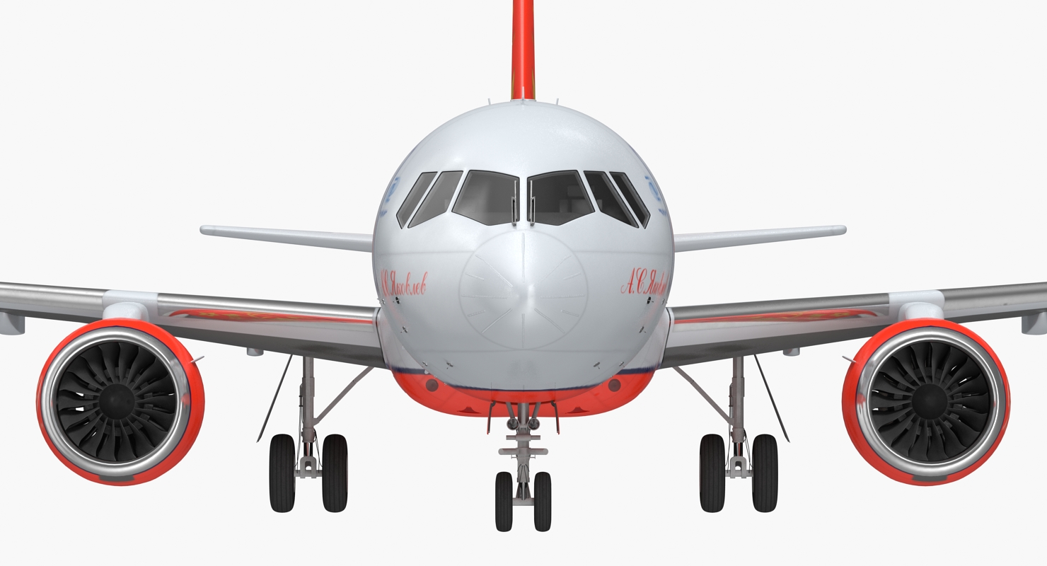 Irkut MC 21 300 Aeroflot 3D model