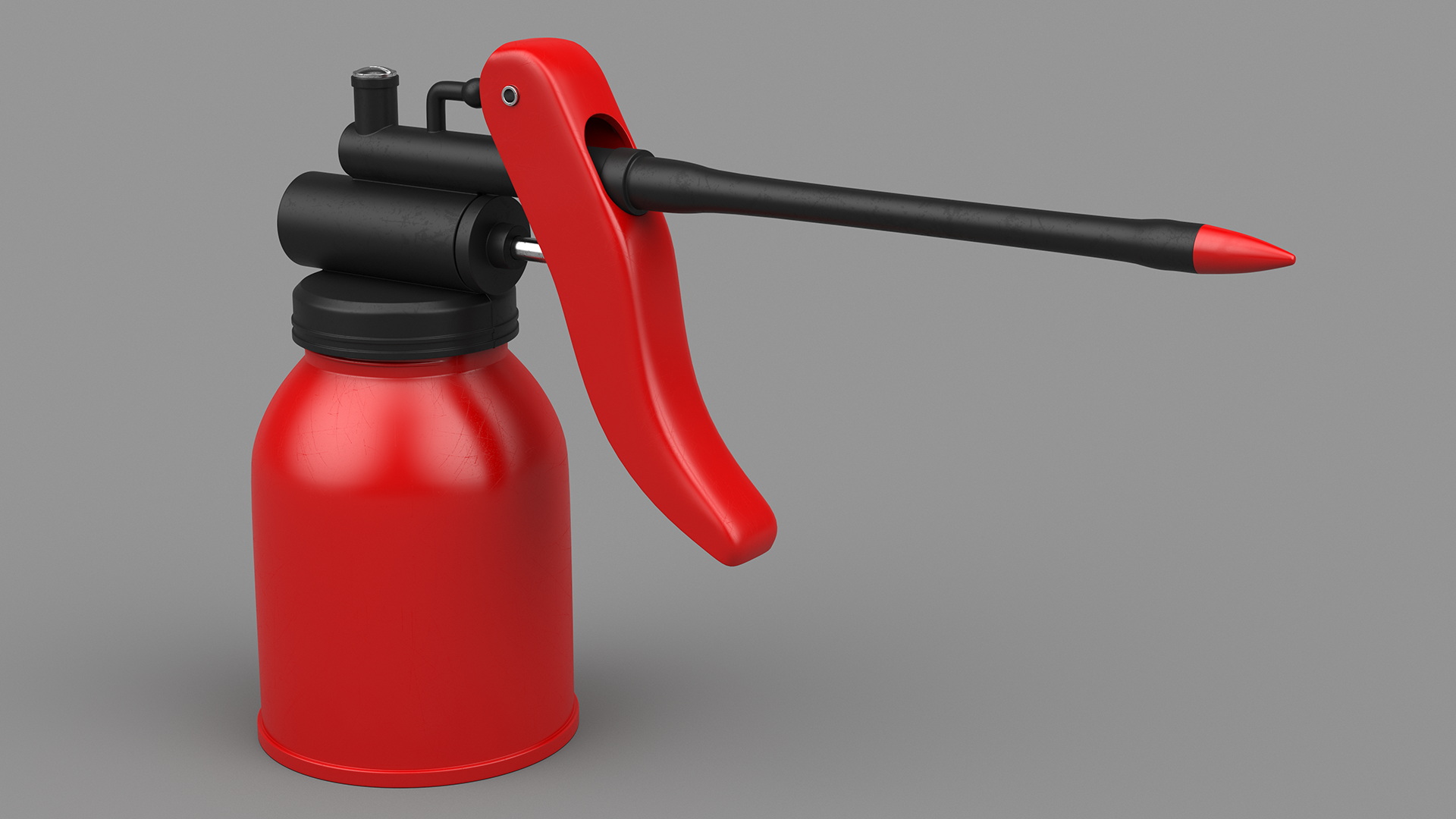 Oil Can Squirt Pump 3D model