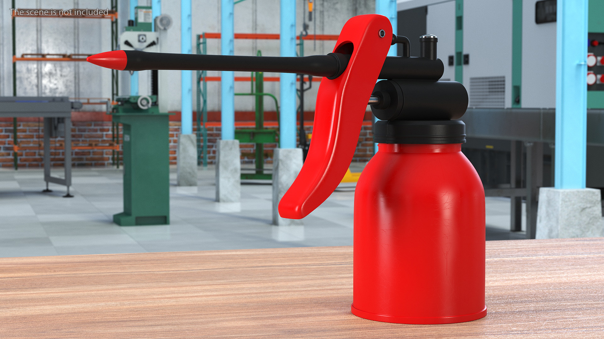 Oil Can Squirt Pump 3D model