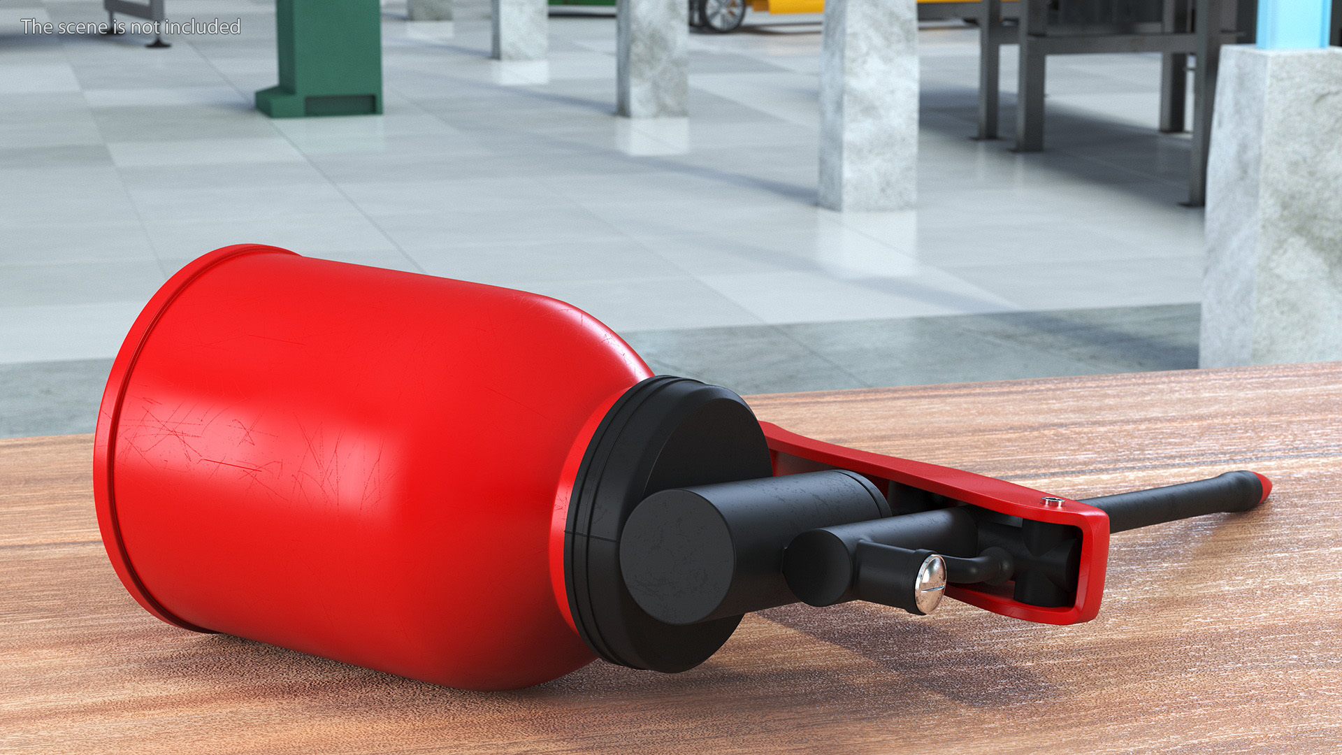 Oil Can Squirt Pump 3D model