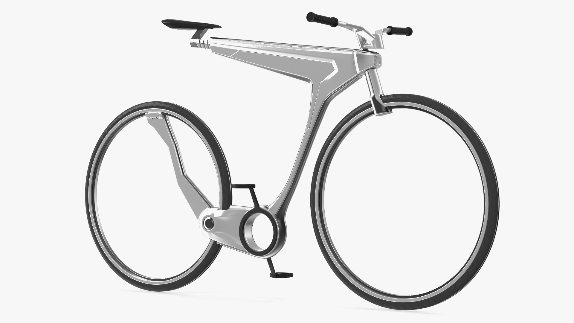 Futuristic Electric Bicycle 3D