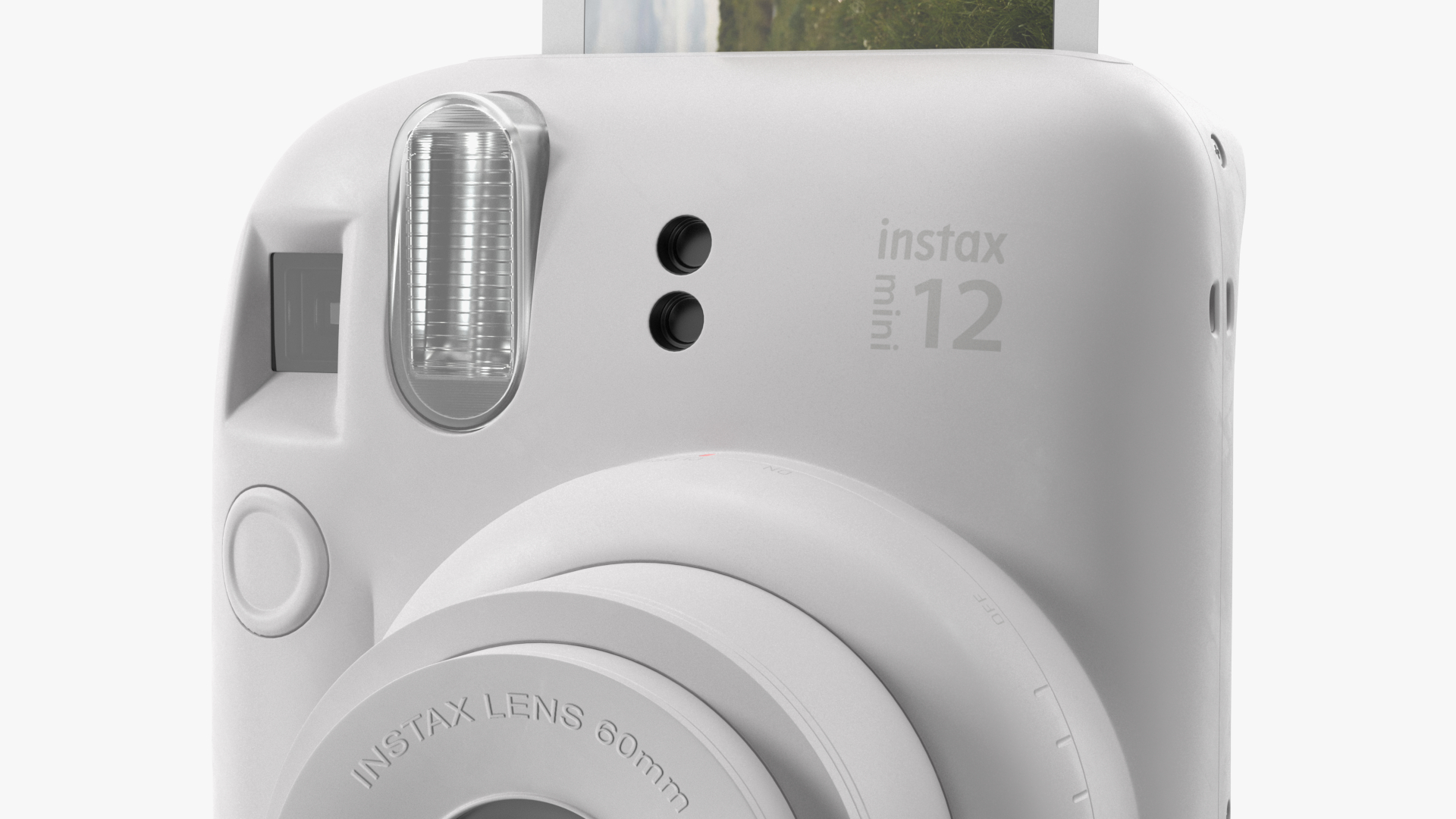 3D Fujifilm INSTAX Mini 12 Camera Clay White