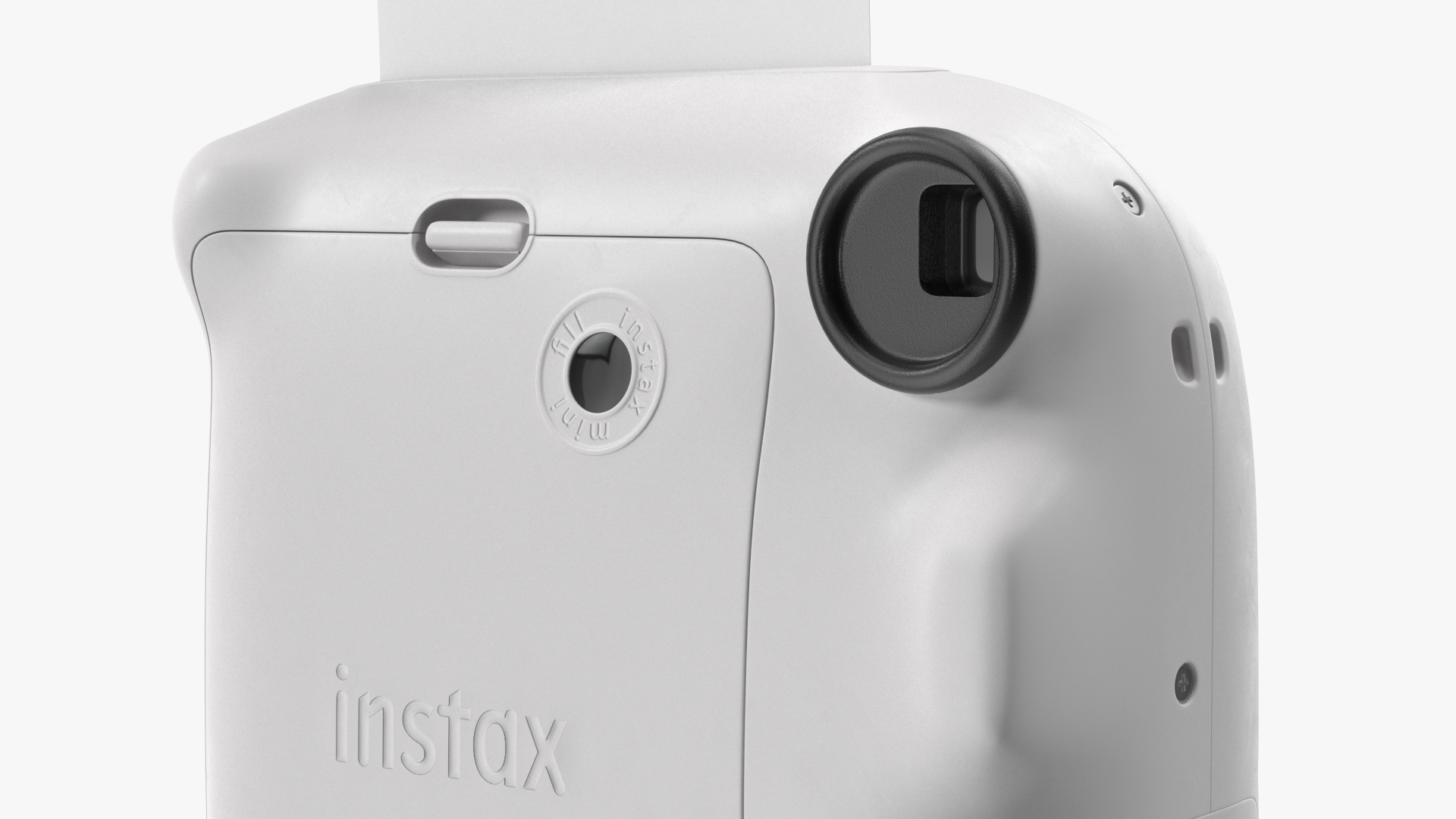 3D Fujifilm INSTAX Mini 12 Camera Clay White