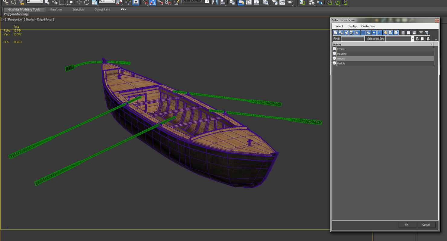 3D Durham Boat