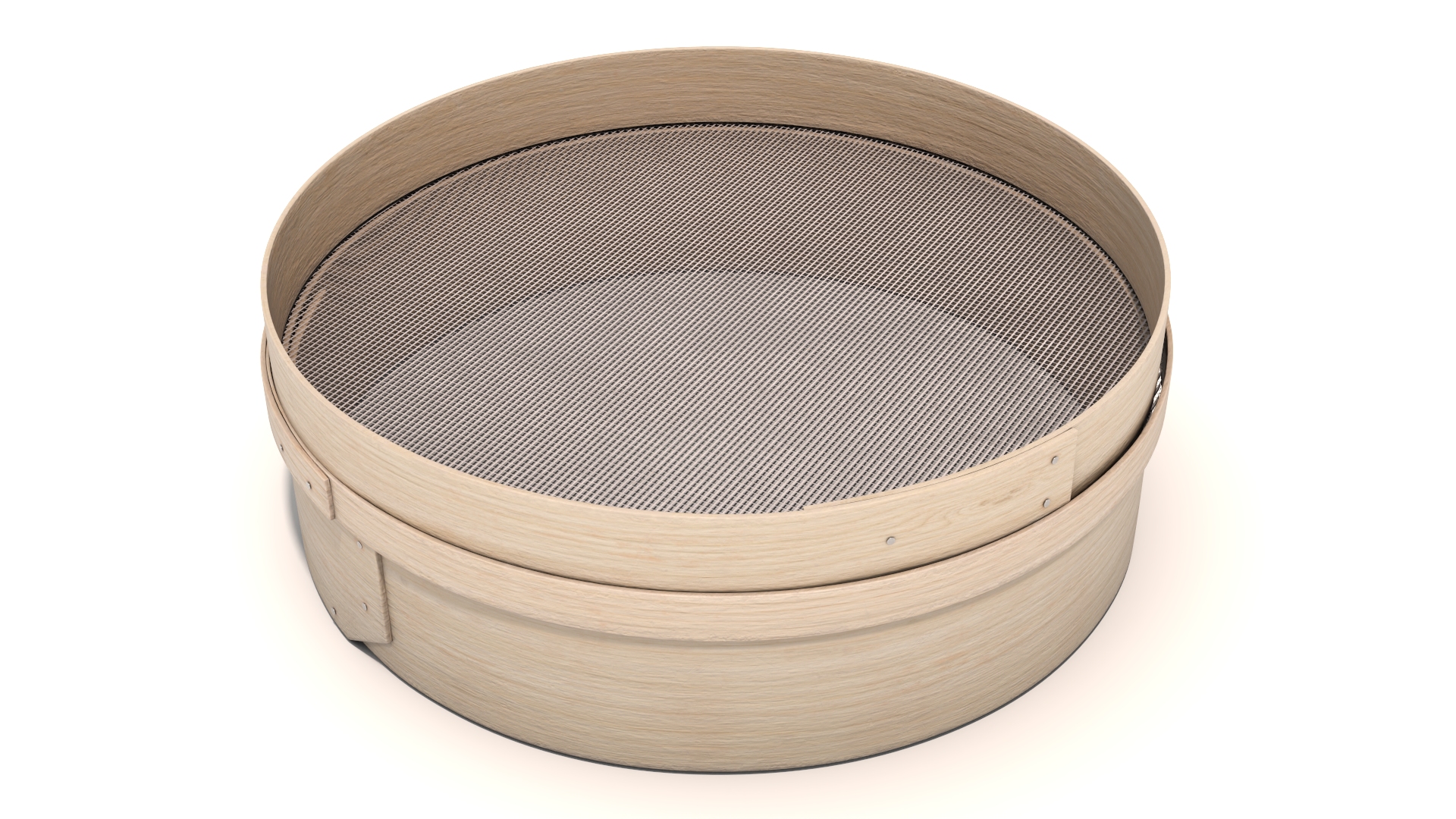 Wooden Sieve 3D