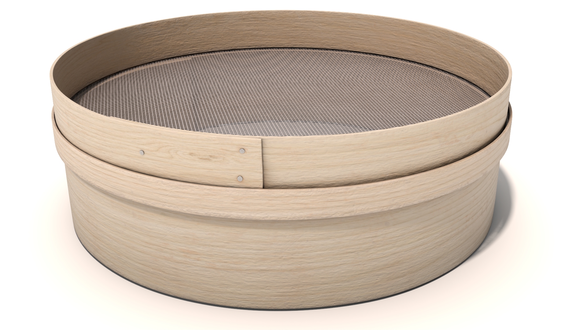 Wooden Sieve 3D