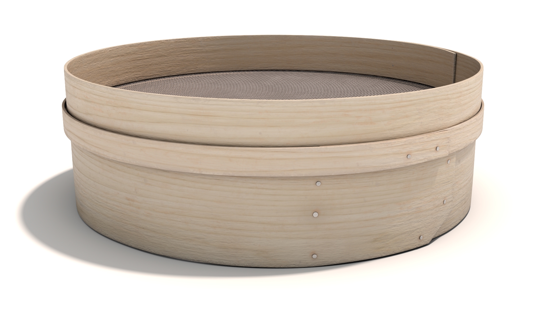 Wooden Sieve 3D