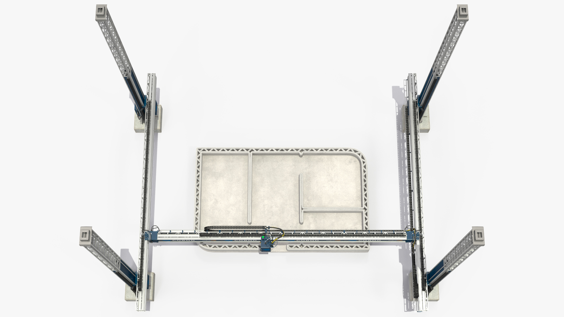 3D model Starting Printing of the Building Module