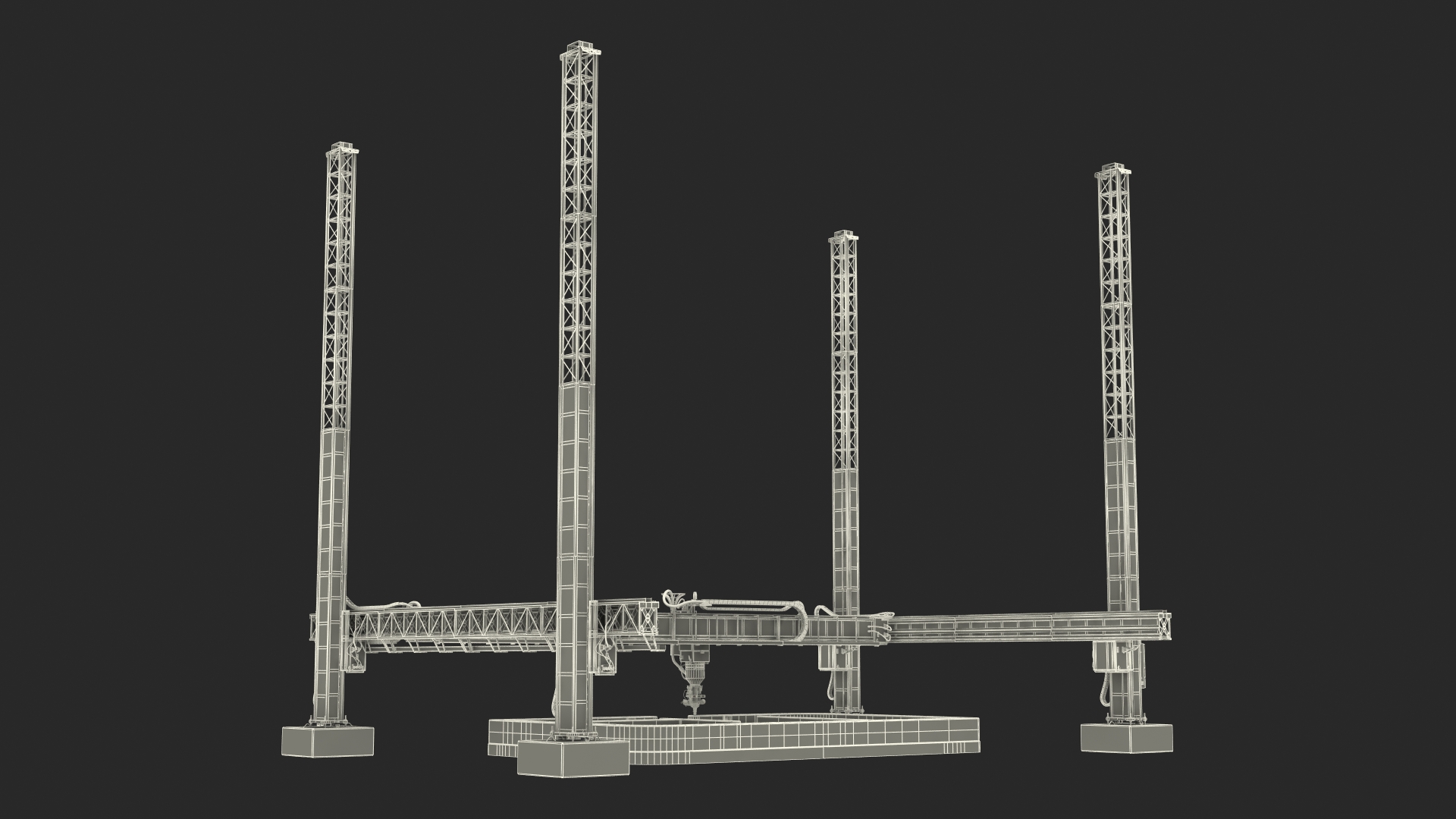 3D model Starting Printing of the Building Module