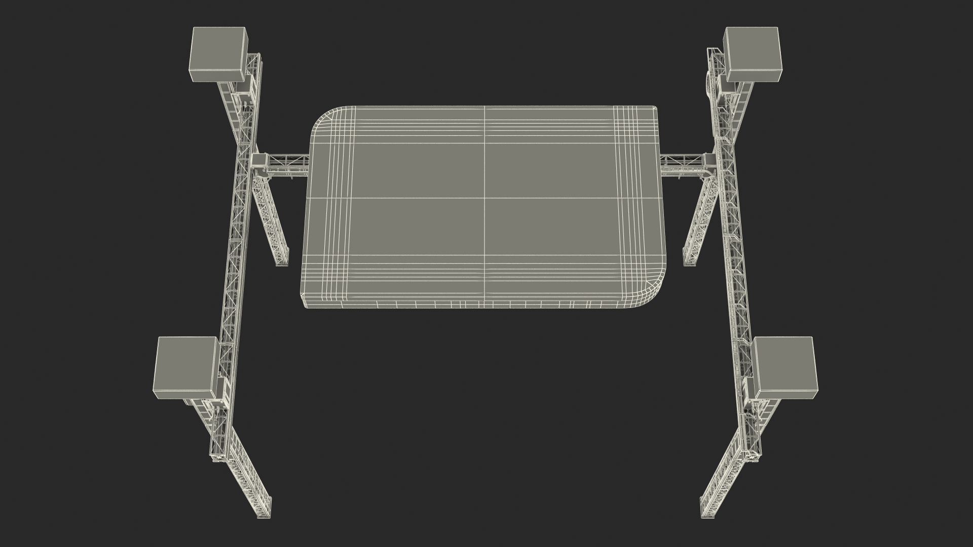 3D model Starting Printing of the Building Module