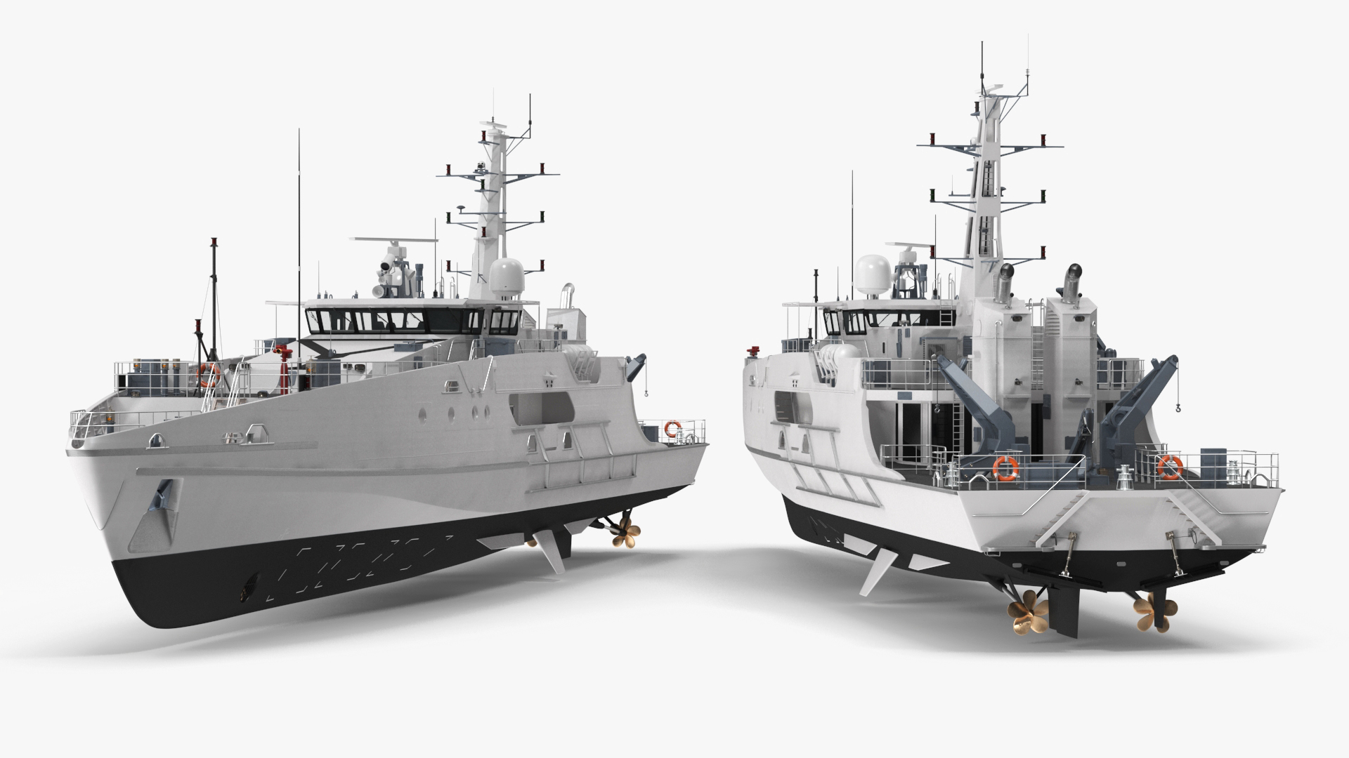 3D model Australian Cape Class Patrol Vessel