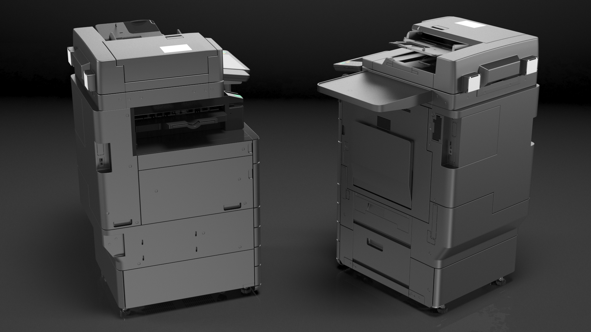 3D model Multifunction Copier