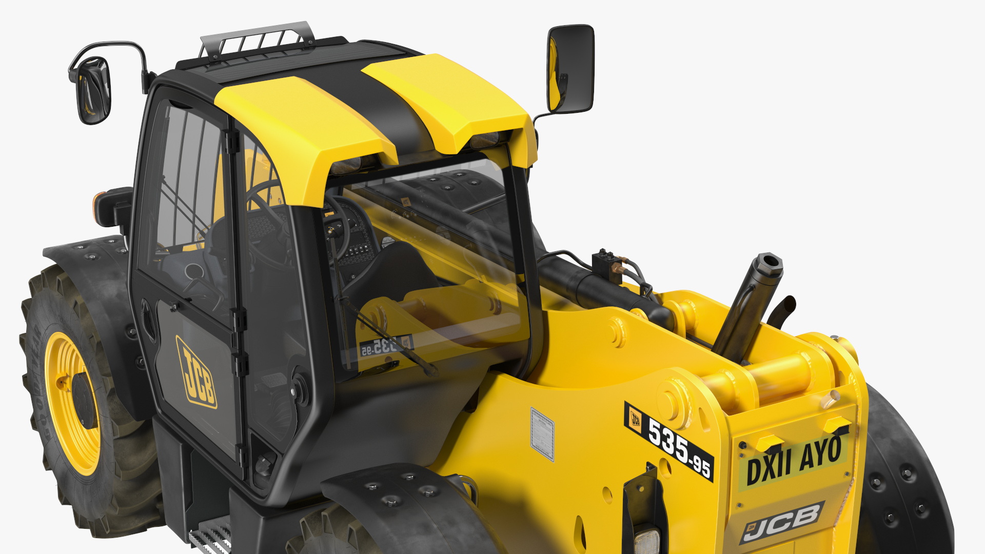 Telehandler JCB 535 3D model