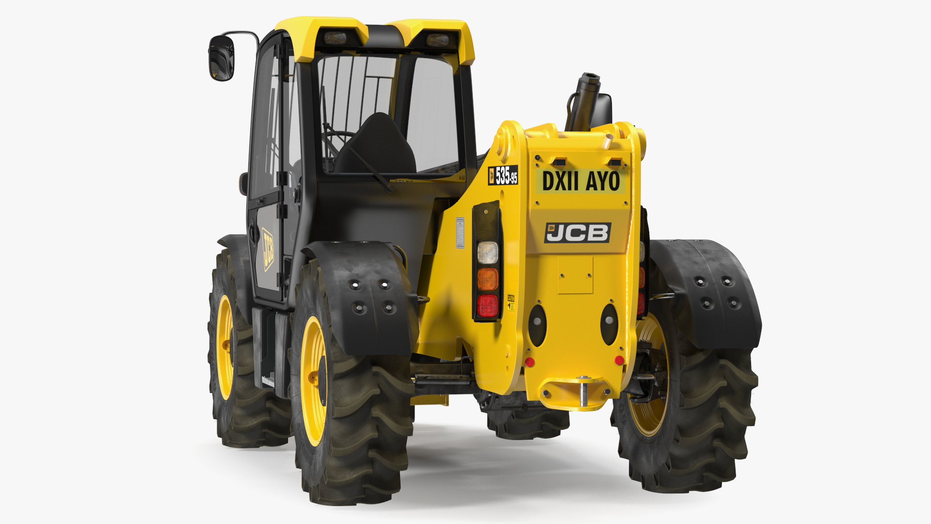 Telehandler JCB 535 3D model