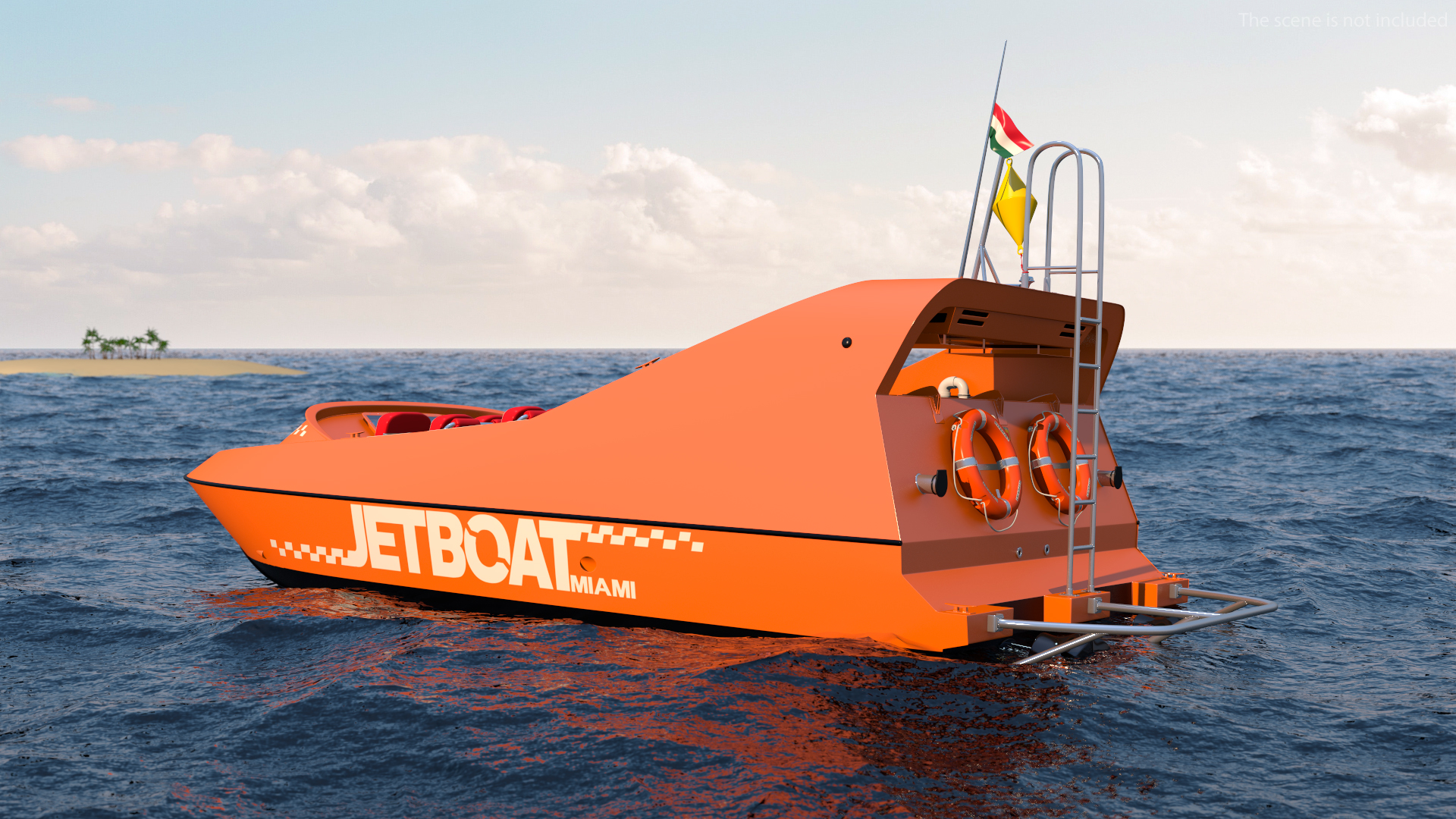 3D Moggaro 950 WJ Adrenalin Boat Orange