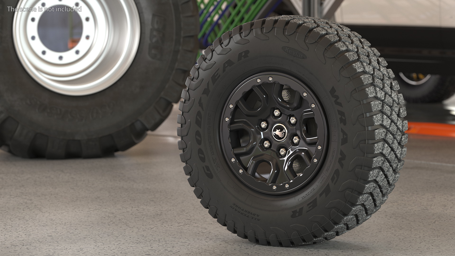 3D Goodyear Wrangler Off Road Tire