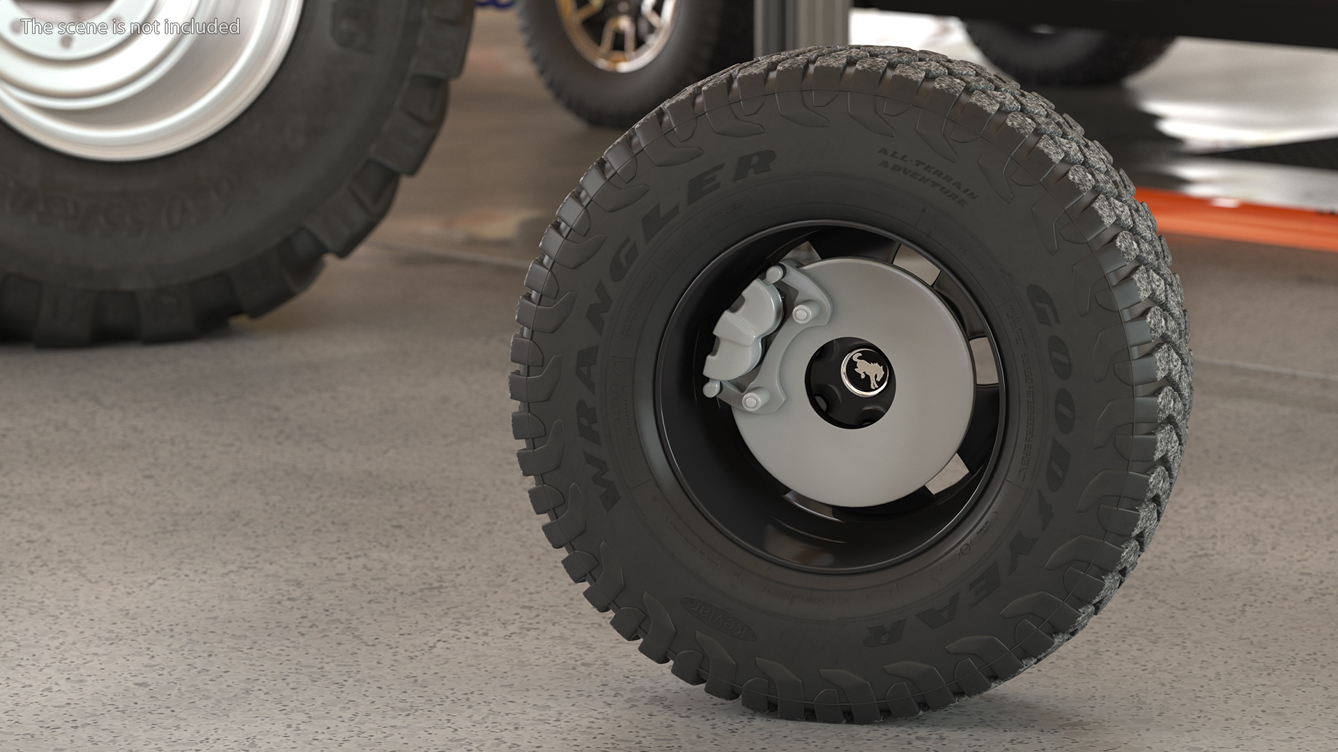 3D Goodyear Wrangler Off Road Tire