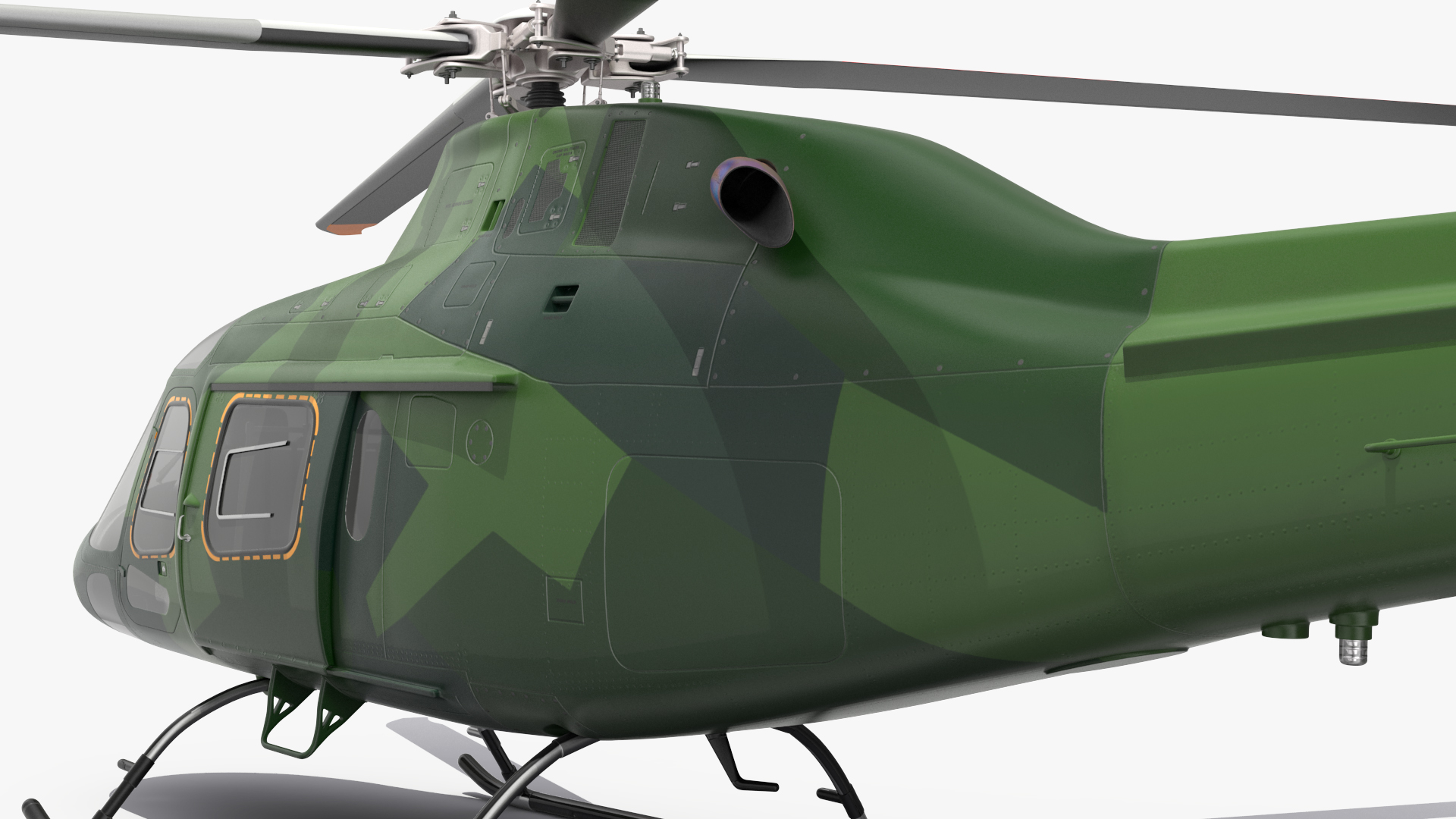 3D Military Helicopter AgustaWestland AW119 Koala