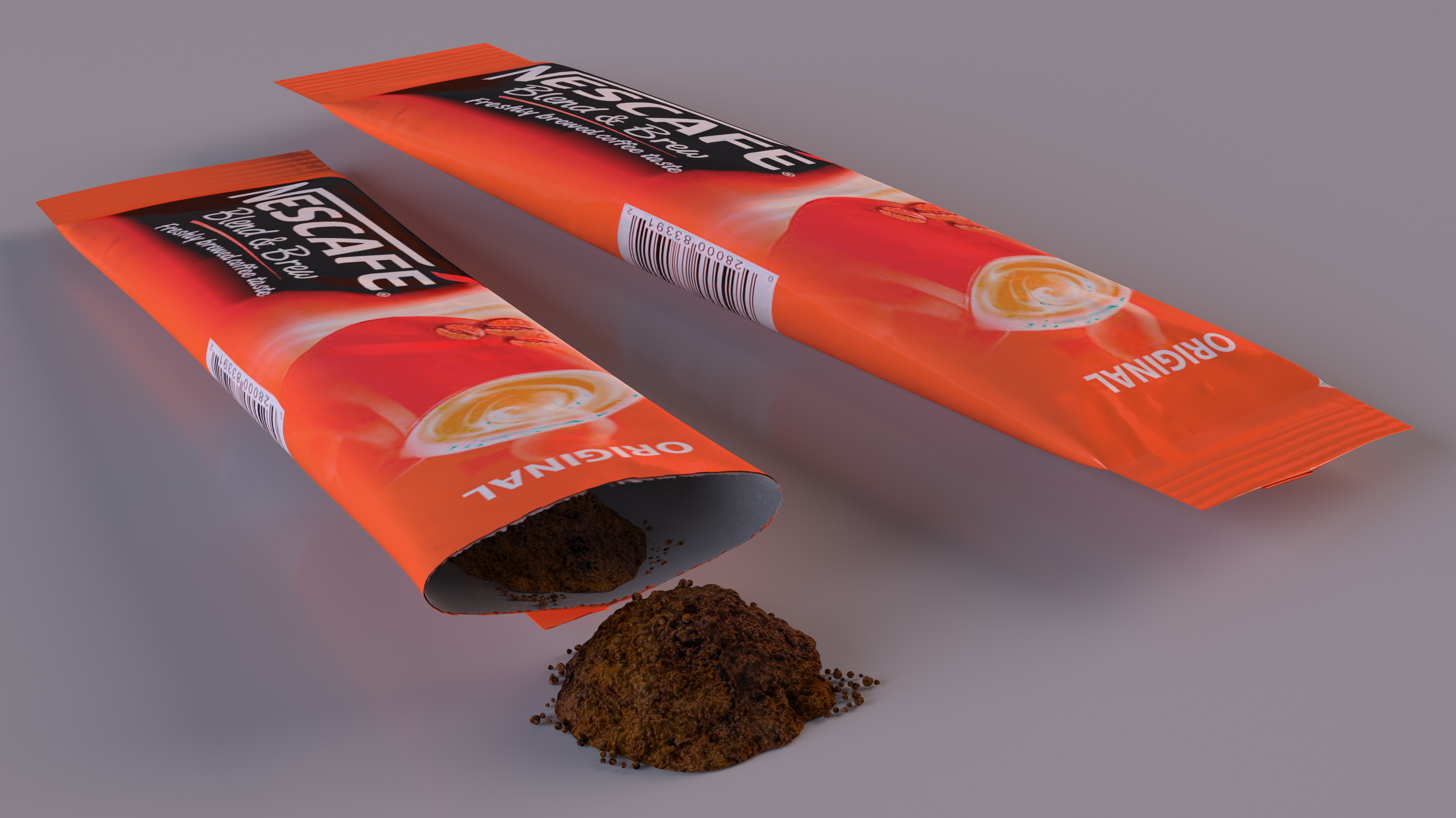 3D Nescafe Blend and Brew Stick model