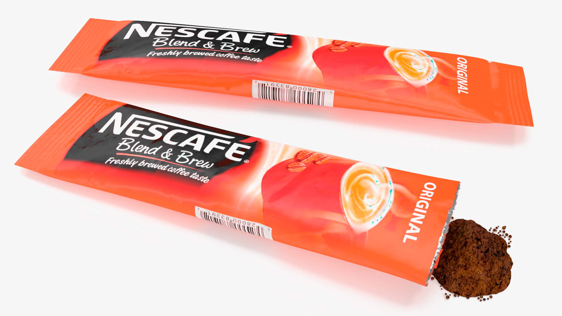 3D Nescafe Blend and Brew Stick model