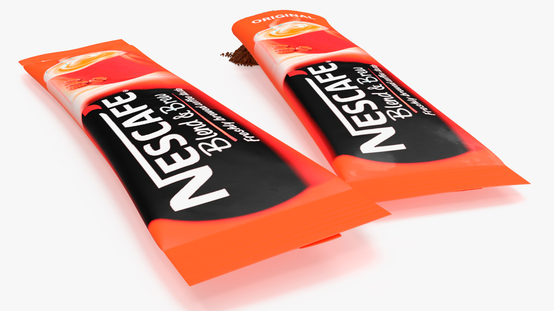 3D Nescafe Blend and Brew Stick model