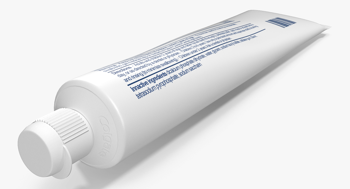 3D model Toothpaste Tube